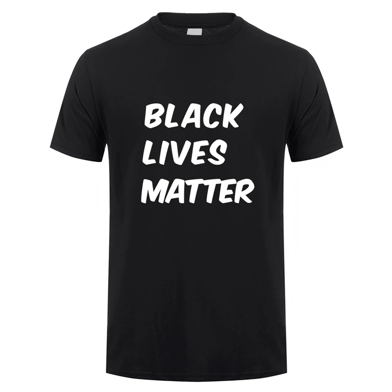 T Shirt Lengan Pendek Katun BLM T shirt 