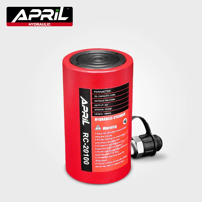 Hydraulic Cylinder Rc20100 Hydraulic Jack With Tonnage Of 20t, Work