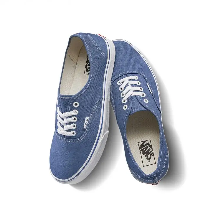 VANS Аутентичные парные модели, обувь для скейтбординга, парусиновые низкие кроссовки на шнуровке в уличном стиле, легкие прочные VN000EE3RED