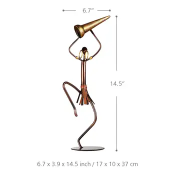 

New 4 Kinds Tribe Style Iron Sculpture Home Decoration Crafts Metal Animal Sculpture Artwork For Home Office