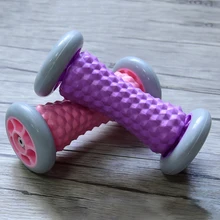 Шестигранная нога Фитнес задняя нога мышцы Релаксация вал Йога колеса упражнения стрейч фасции ролик безвредные шестигранные ноги фитнес