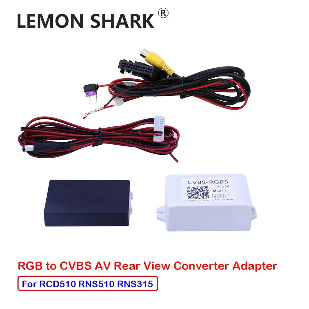 Rgb To Cvbs Av Rear View Converter Adapter Camera In Input Adapter Rvc ...
