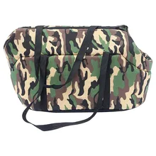 Дорожная сумка для домашних животных, сумка для щенков, модная переноска для собак, устойчивая к грязям, подарок на молнии, многофункциональная камуфляжная переносная сумка для сна на открытом воздухе