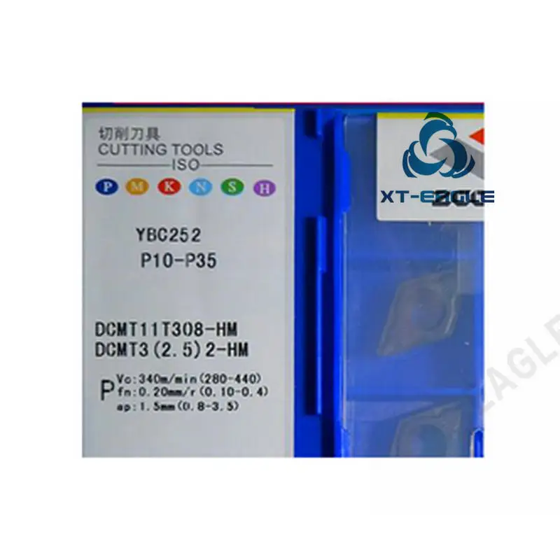DCMT11T308-HM YBC252/YBM251/YBC351/YBC251/YBC152/YBD151/YBD152/YBD102/YBG202! бренд CNC лезвие