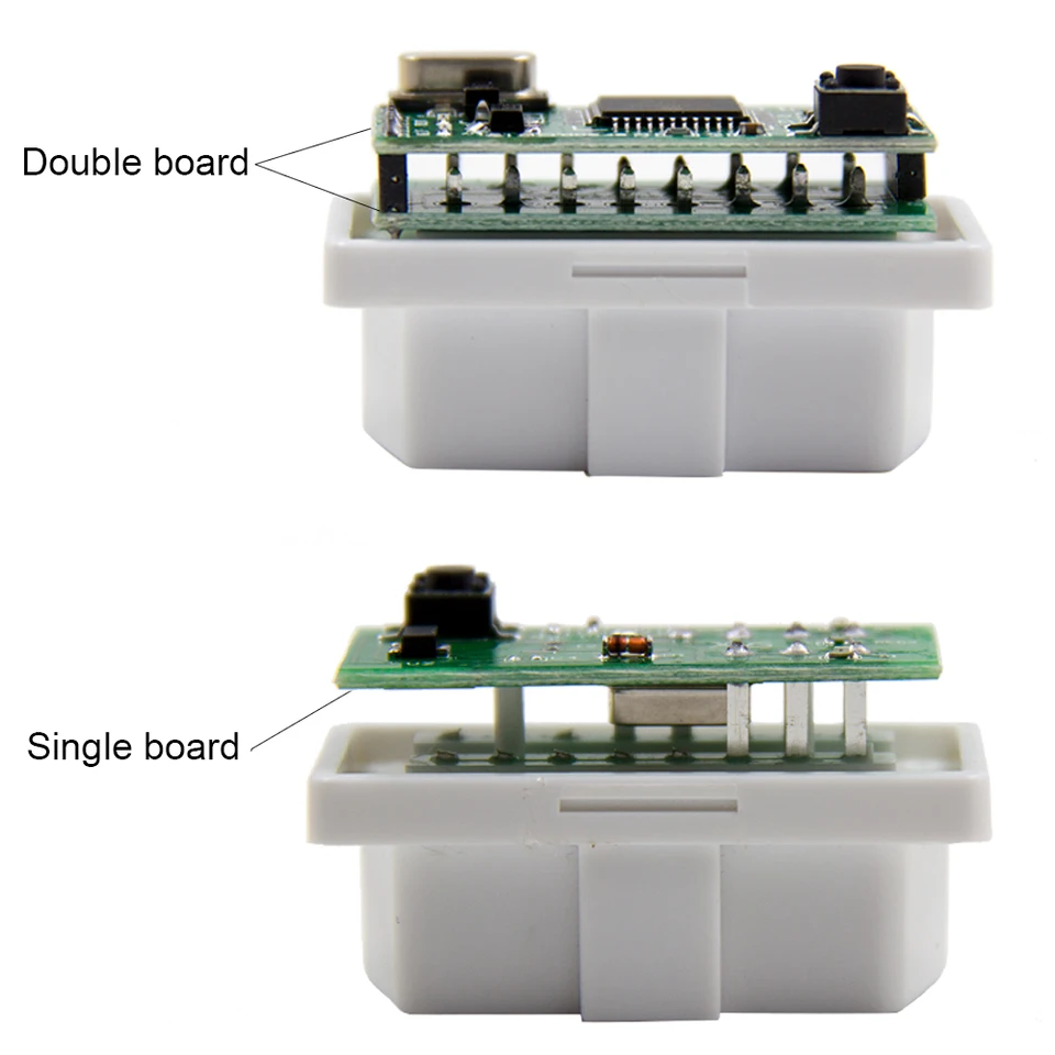 ECO OBD2 Plug Drive Chip 15% D'économie D'essence Blue Fuel Economy Tuning Box Universal Pour Les Voitures Après 1996
