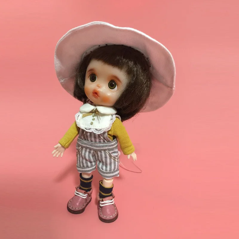 Ob11 детская одежда детская шапочка ручной работы BJD Рыбацкая шляпа Molly egg пляжная шляпа от солнца кукла аксессуары