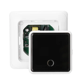 

Smart Programmable Thermostat Temperature Controller with LCD Screen Waterproof Smart Thermostat for Electric Heating Devices