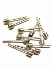 10 шт., насос для надувания спортивных мячей, игла для футбола, баскетбола, надувной воздушный клапан, адаптер из нержавеющей стали(China)