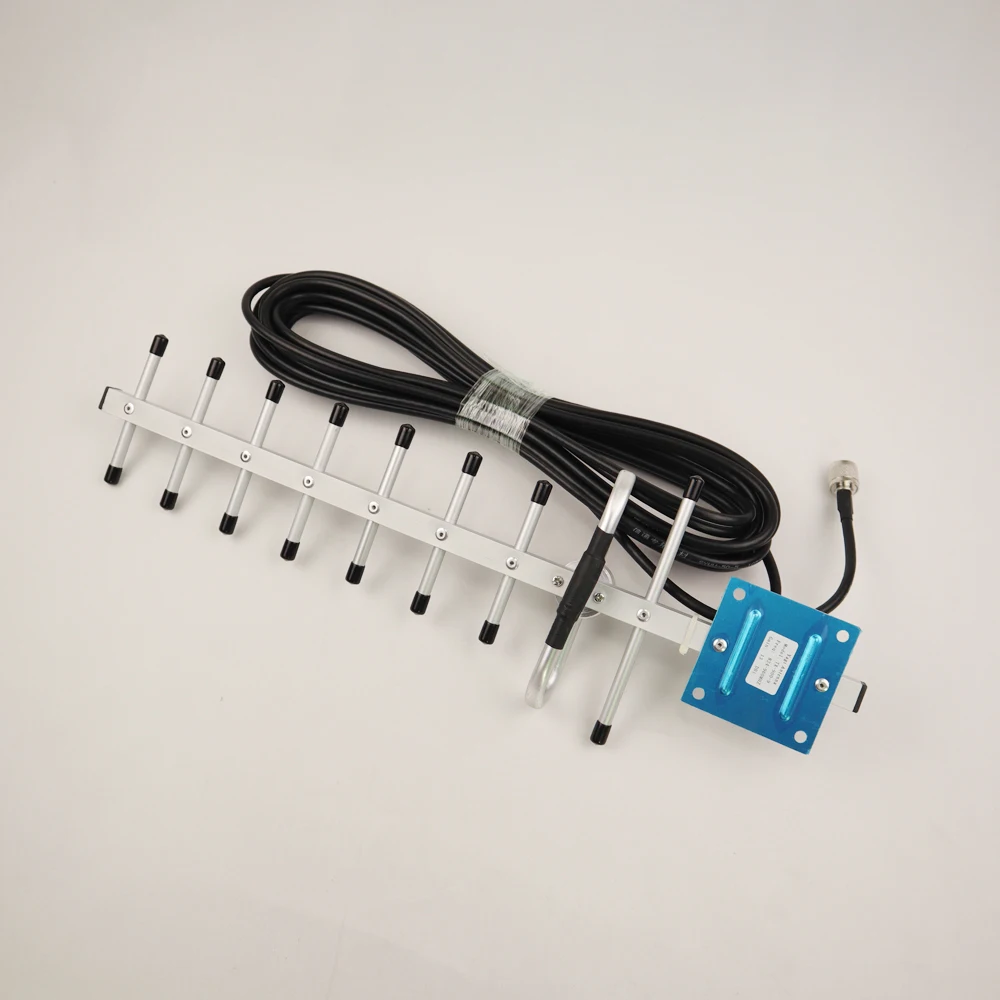 ZQTMAX yagi антенна для gsm Мобильный усилитель сигнала cdma повторитель,(824-960 МГц) частота с кабелем