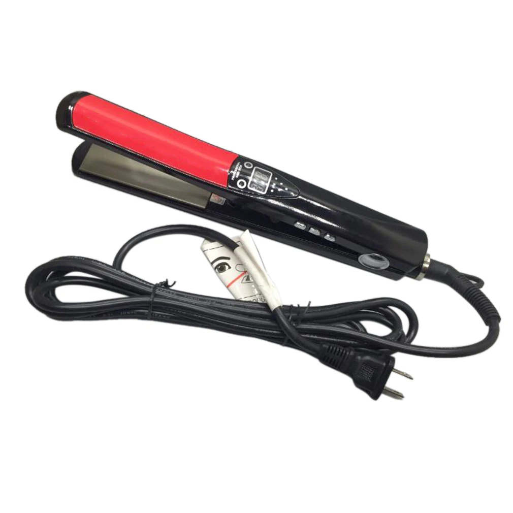 

Ceramic Vapor Steam Hair Straightener with Argan Oil Infusion Steam Flat Iron Ceramic Vapor Fast Heating Iron US plug