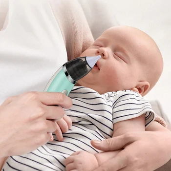 

Electric Baby Nose Cleaner Nasal Aspirator Suction Device Infant Newborn Sniffling Equipment Hygienic Nose Aspirator Baby Care