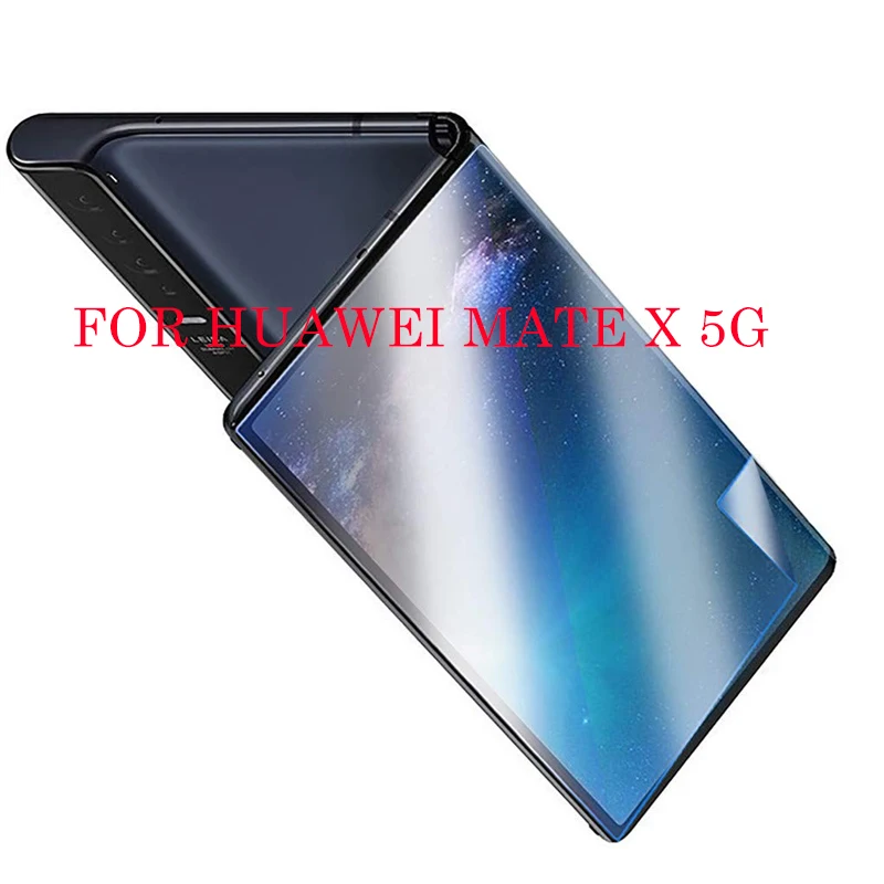 " для huawei mate X 5G Гибкая защитная пленка полное покрытие Ультратонкий Мягкий ТПУ складной экран прозрачный изогнутый протектор