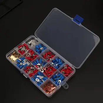 

Assorted Electrical Wire Terminals Insulated Crimp Connector Set 300Pcs New E7CA
