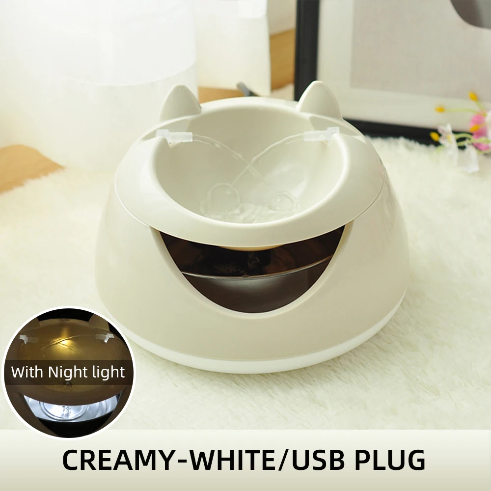 4 Автоматический светящийся фонтан для домашних животных для кошек фонтан для собак USB Электрический диспенсер для воды поилки для кошек - Цвет: 4