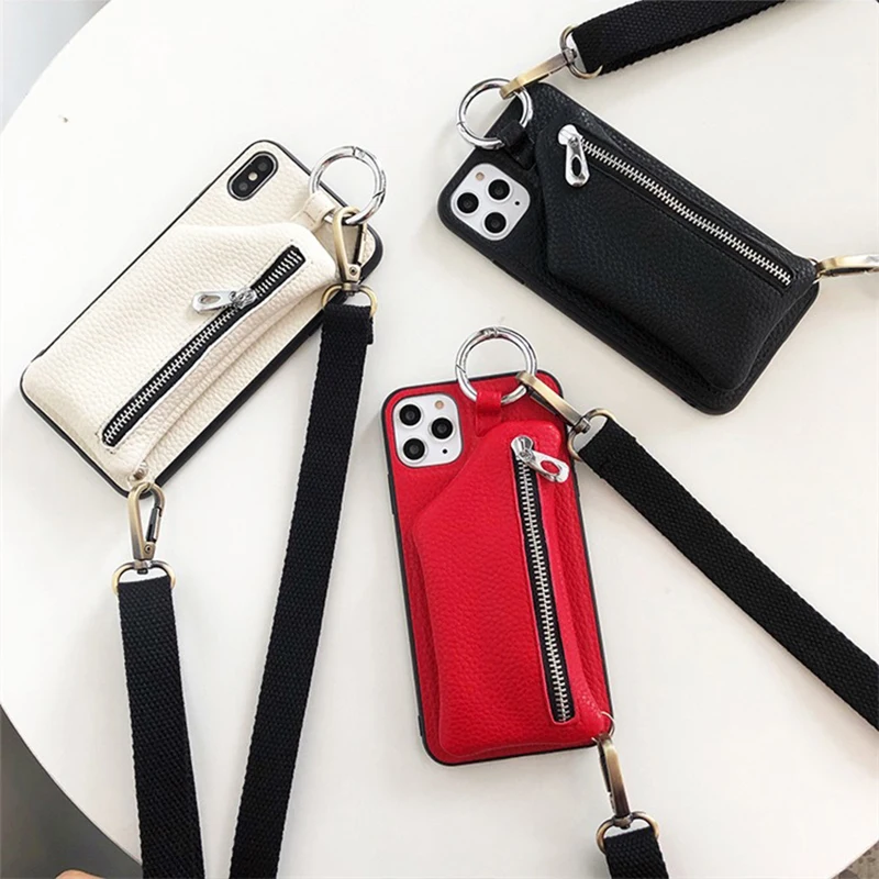 Crossbody Canvas Lanyard Zipper Wallet Phone Case for Samsung S20 Ultra S8 S9 S10 Plus S10E S7 Edge Note8 Note9 Note10 + Cover Crossbody Canvas Lanyard Zipper Wallet Phone Case for Samsung S20 Ultra S8 S9 S10 Plus S10E S7 Edge Note8 Note9 Note10 + Cover