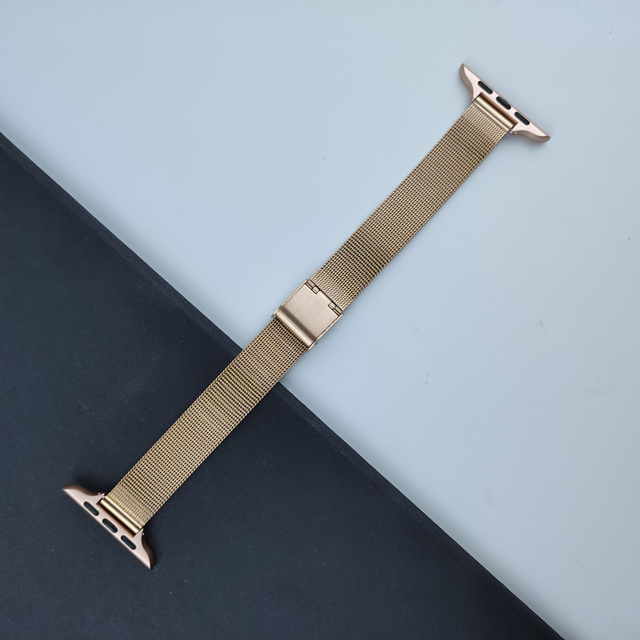 Strap for Apple Watch Band SE 7/6/5/4/3/2 41mm 45mm 38mm 42mm 40mm 44mm Stainless Steel Wristband Bracelet iWatch SE Women