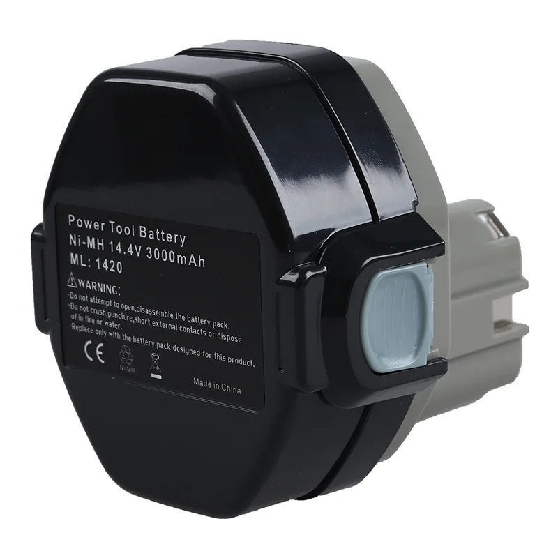 14,4 V Батарея для MAKITA 1433 1434 Makita 6233D 4033D 6333D 6336D 6337D 8433D, черный+ серый