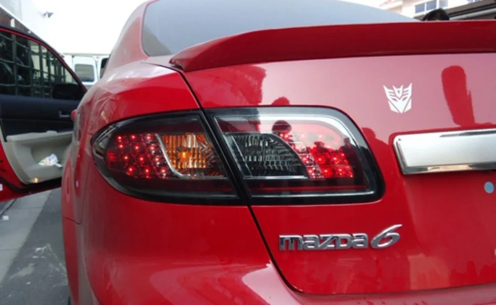 4 шт. светодиодный задний фонарь для Mazda 6 M6 светодиодный задний свет подсветка 2006 2007 2008 2009 год