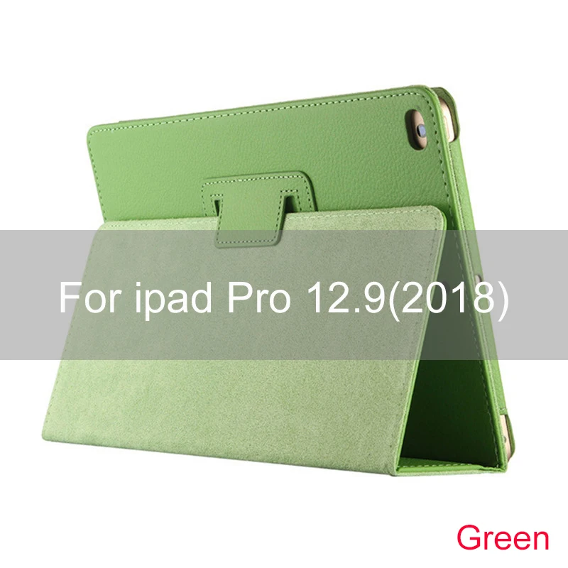 For pro 12.9(2018) Essidi кожаный чехол-подставка для ipad pro 12,9() Anto Wake Sleep Tablet Cover Skin для ipad pro 12,9 - Цвет: For pro 12.9(2018)