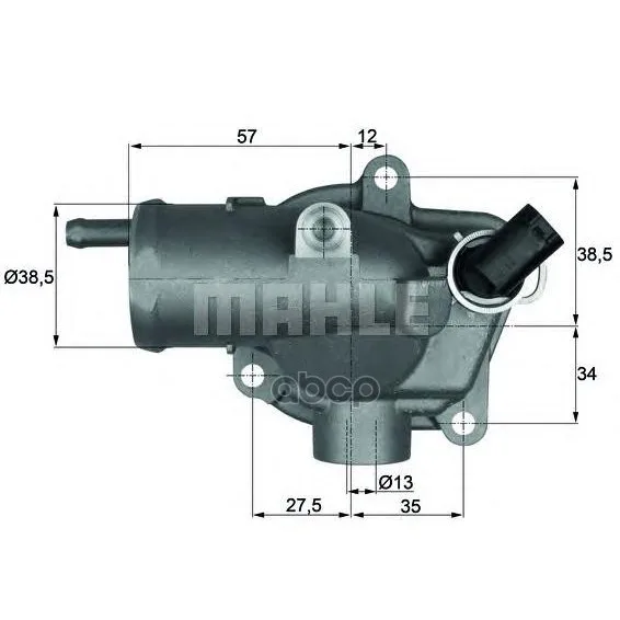 Ti 27 92_термостат! Mb W210/W220 2.1cdi-3.2cdi 99-03 Mahle/Knecht Ti2792 Mahle/Knecht арт. TI2792