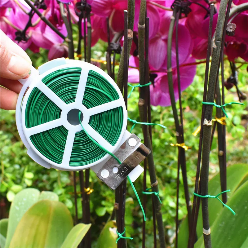 50M Versatile Gardening Twist Ties Plant Binding Wire Plant