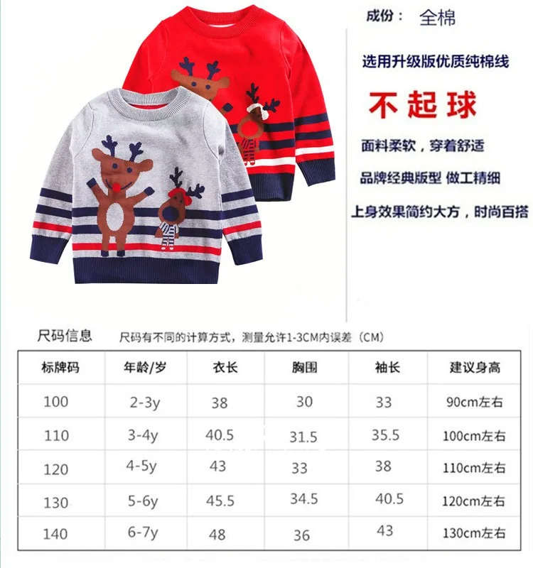 Стильный Детский свитер на весну и осень вязаный пуловер в Корейском стиле джемпер для мальчиков и девочек
