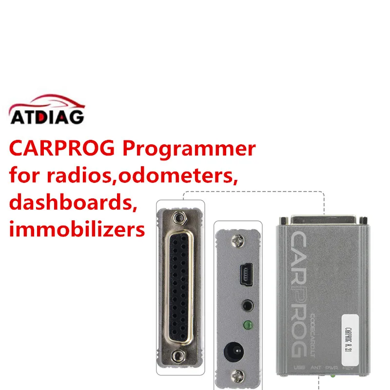 OBD OBD2 Online V8.21 CARPROG программатор с 21 адаптером радио одометры приборные панели