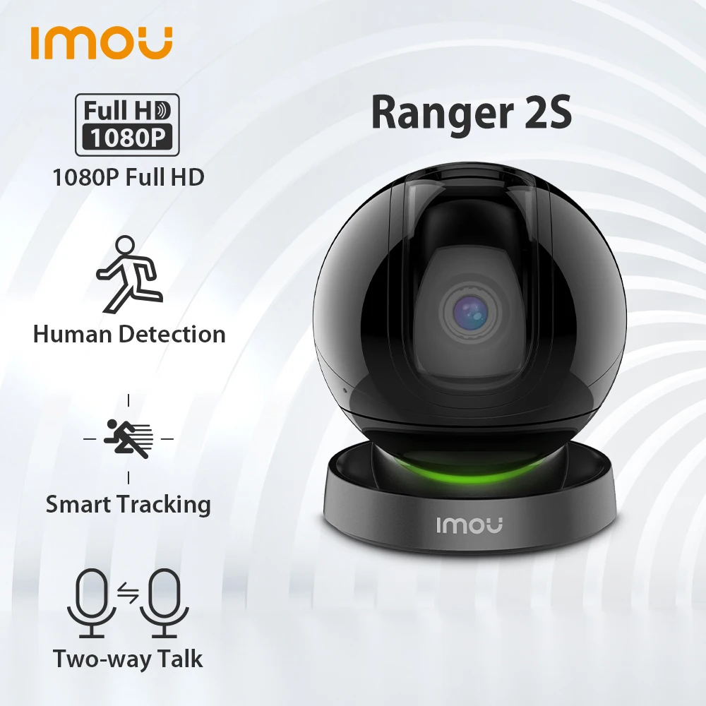 IP-камера Dahua imou Ranger 2S 1080P Wi-Fi 360 дюйма | Безопасность и защита
