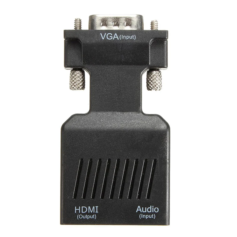 FULL-1080P VGA мужчина к HDMI Женский адаптер конвертер с аудиокабель USB