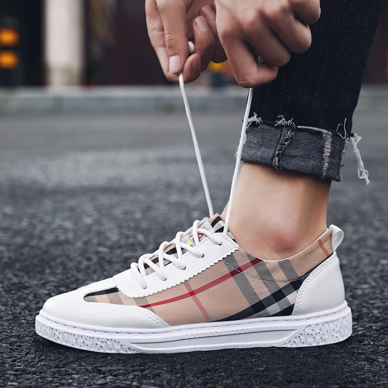 2019 zapatos de primavera para hombre, zapatos casuales, zapatillas de moda para hombre, zapatos de calle para hombre, de para hombre, zapatos de conducción, guingán|Zapatos de hombre| - AliExpress