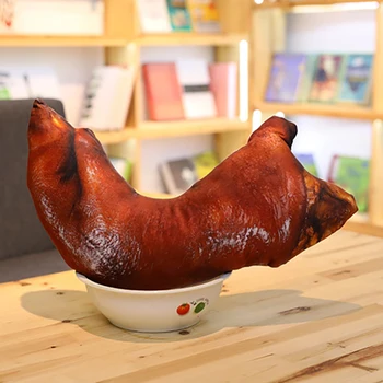

1pc 20-110cm big pig Hoof Stuffed Funny Simulation Big Pig Hoof Pillow Pillow Claw Elbow Foot Plush Toy Pillow