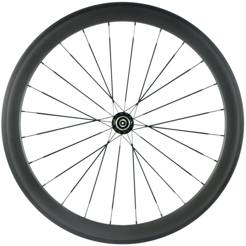 US $500.50 Chinese Carbon Wheelset Road Bike 50mm Depth Clincher Bicycle Wheel UD Matte Cycle Wheel