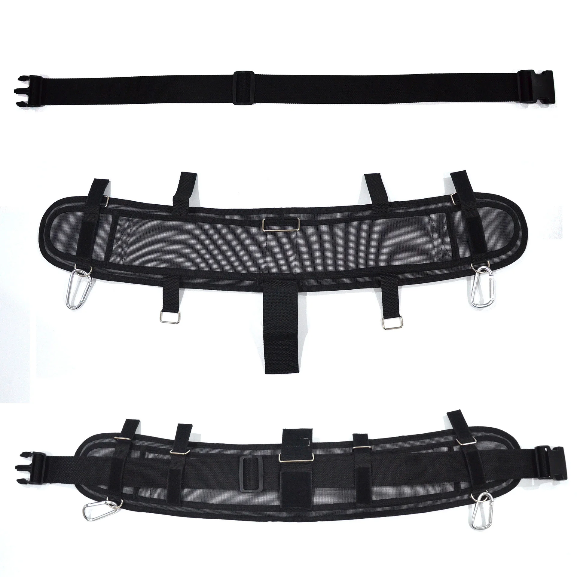Tool Waist Belt Padded Nail Pocket Apron Padded Duty Heavy Adjustablefor DIY Electrician Carpenter Joiner Reducing Waist Weight 3