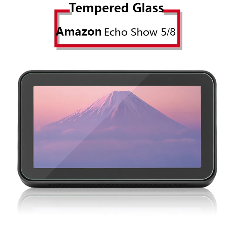 9H Protector de pantalla transparente para Amazon Echo mostrar 5 5,5 pulgadas eco mostrar 8 8 pulgadas de cristal templado de Tablet de antiarañazos