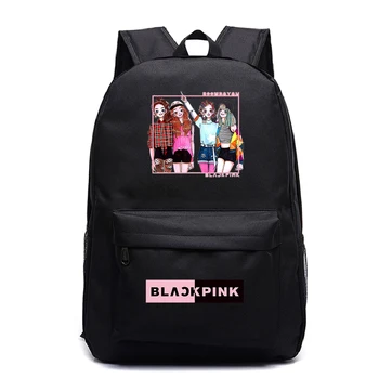 

Mochila Blackpink School Bags Plecak Dla Dzieci Kpop Backpack Kids Schoolbag for Teenage Girls Book Bag for Boys Cartable Fille