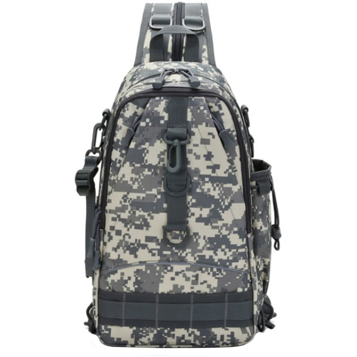 

Unisex Fishing Gear Storage Backpack Solid Color / Camouflage / Digital Print Chest Bag Water-resistant Bag