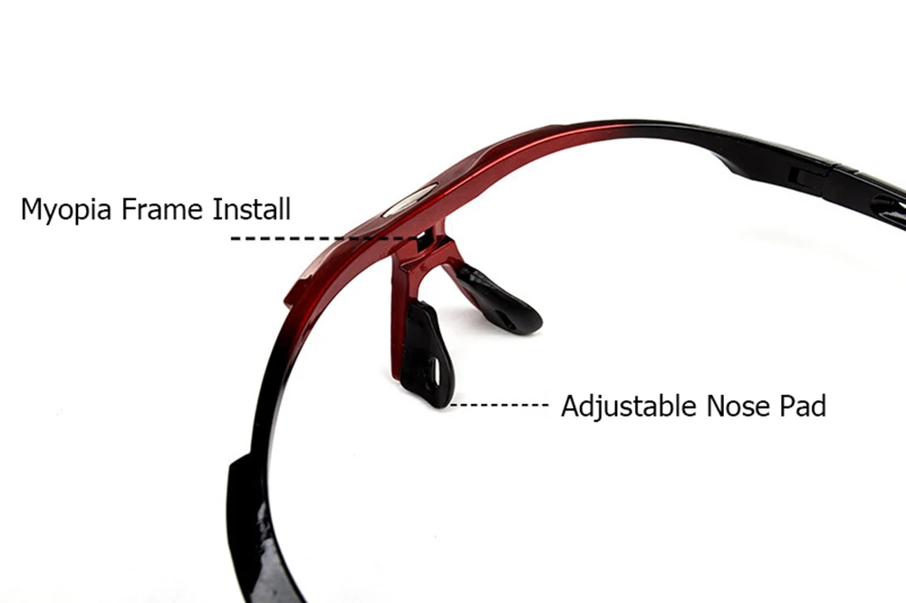 Bicycle Glasses Outdoor Sports Bike Riding Men Sunglasses Eyewear Women Hiking Fishing UV400 Myopia Frame Cycling Goggles BC0002 (16)