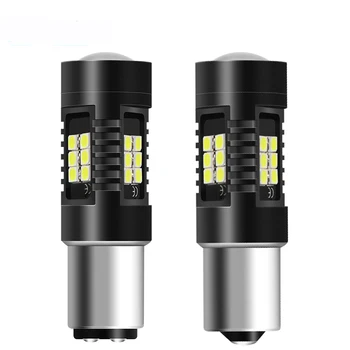 

2Pcs 1156 BA15S P21W LED BAU15S PY21W BAY15D LED Bulb 1157 P21/5W R5W 21pcs 3030SMD Auto Lamp Bulbs Car LED Light 12V - 24V
