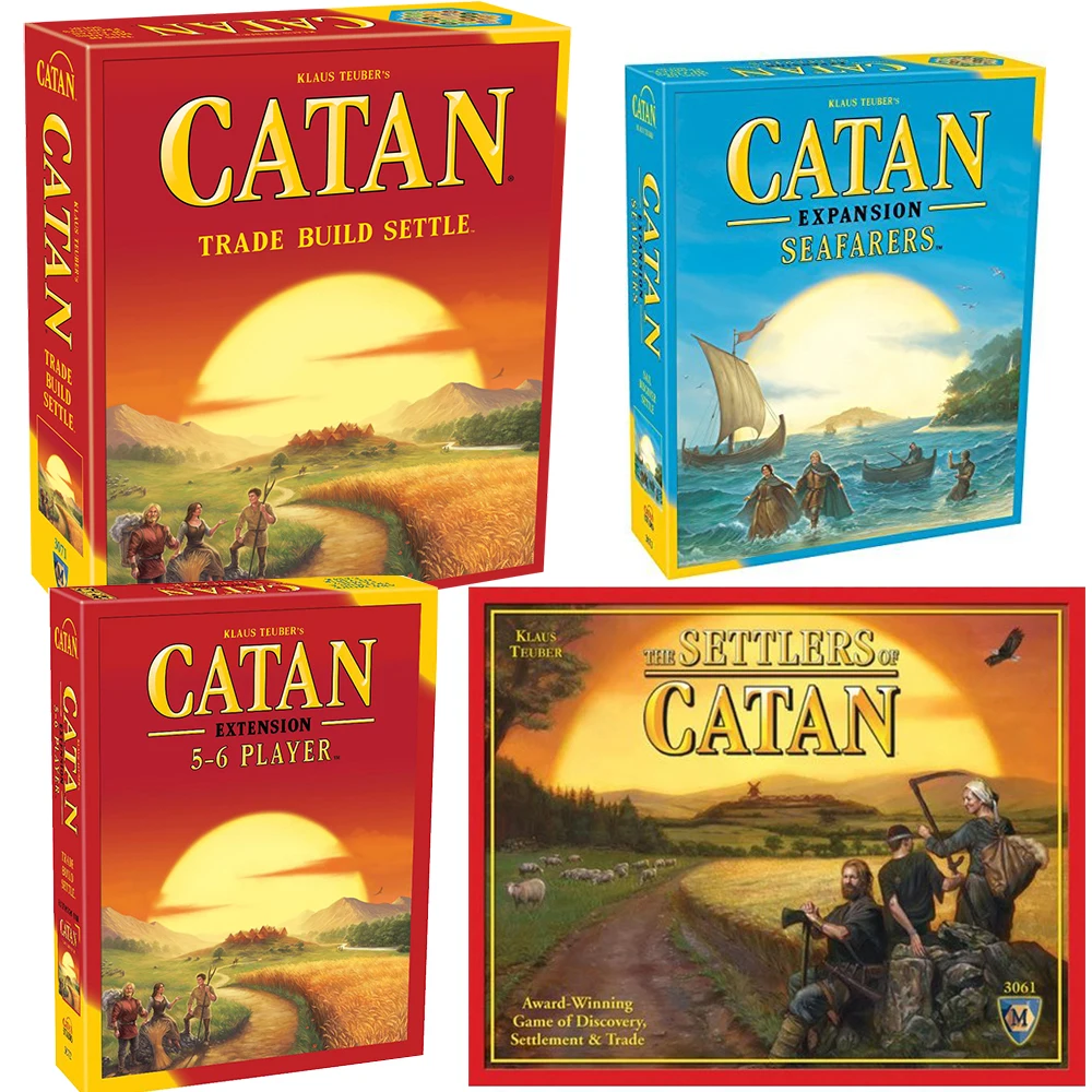 Игровая площадка CATAN для базовых игр Расширительная настольная игра установить