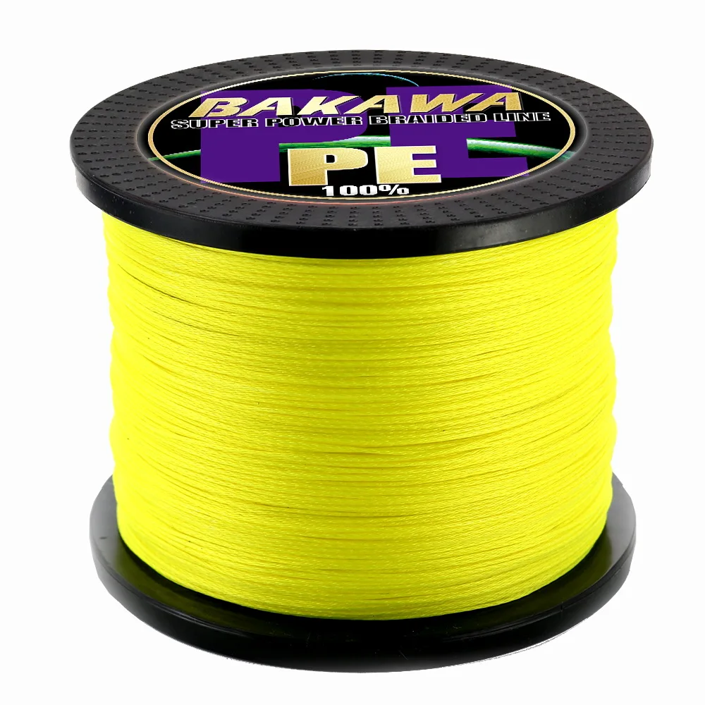 BAKAWA NEW Fishing Line 2021 9 Strands Japanese Multifilament 100/300/500/1000M 100% PE Smooth Sea Carp Wire Accessories |