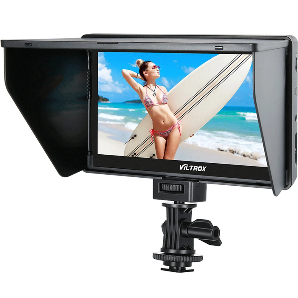 Viltrox DC-70HD клип-он 7 ''1920x1200 IPS HD ЖК-камера видео монитор Дисплей HDMI AV вход для Canon Nikon DSLR BMPCC 5DIV Viltrox DC-70HD клип-он 7 ''1920x1200 IPS HD ЖК-камера видео монитор Дисплей HDMI AV вход для Canon Nikon DSLR BMPCC 5DIV
