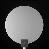 Original COOWOO LED Desk Lamp Smart Table Lamp Eye Protection Light Adjustable 4000mAh Power 2USB Mobile Power Supply 2