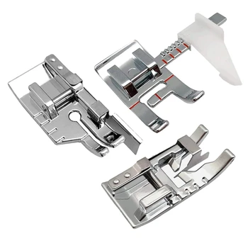 

Sewing Machine Presser Foot Set-1/4 Inch Quilting Foot/Adjustable Guide Sewing Presser Foot/Edge Joining Stitch In The Ditch Sew