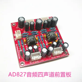 

NE5532 AD827 OPA2604 Four-track Front Plate Front Stage Plate Op-amp Module