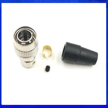 

Hirose Connector 4 pin plug, HR10A-7P-4P, ZOOM Sound Device Cable connector 4 pin plug, Topcon power connector plug