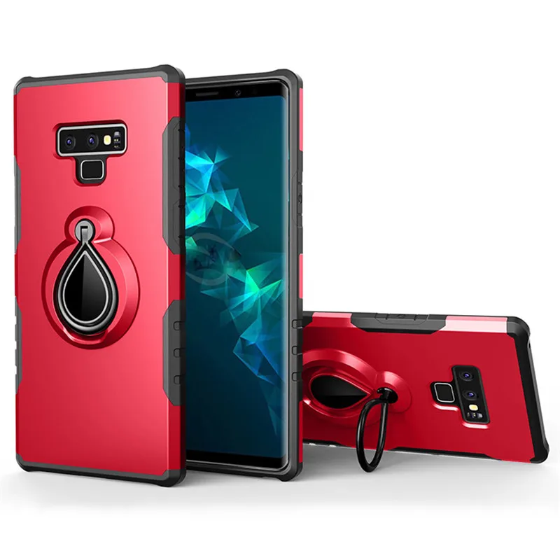 

Shockproof armor ring holder phone coque for Samsung galaxy S9 case plus S7 edge cover S8 plus funda note 8 a7 A5 2017 note 9