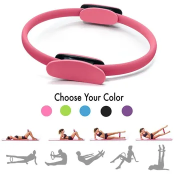 

Yoga Ring Sports Training Ring Women Fitness Kinetic Resistance Circle Portable Home Gym Workout Yoga Pilates Circle