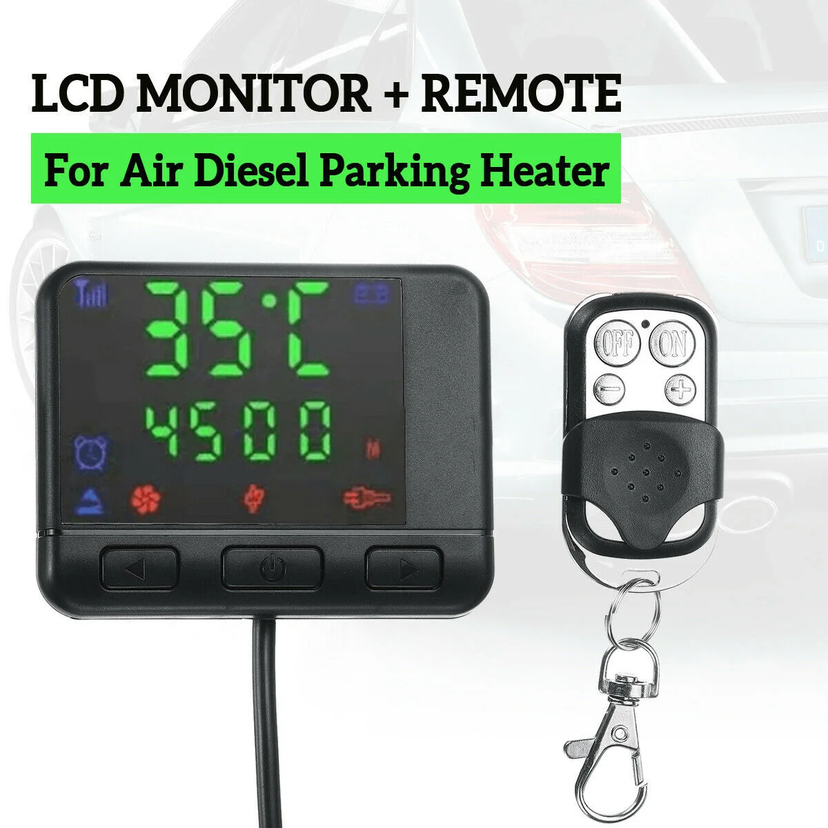 Переключатели и дистанционное управление Лер для автомобиля дизельного воздуха парковка ЖК-монитор Diy