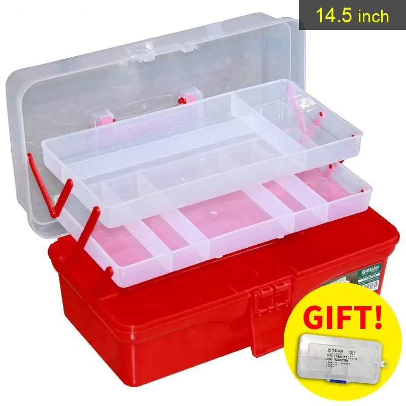 top tool chest LAOA Folded Toolsbox Work-box Colorful Foldable Tool Box Medicine Cabinet Manicure Kit Workbin For Storage tool chest with tools Tool Storage Items