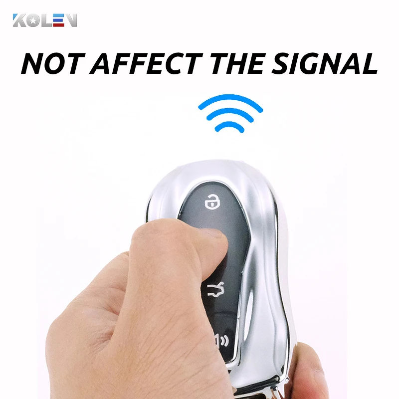 Мягкий ТПУ чехол для автомобильного ключа с дистанционным управлением держатель